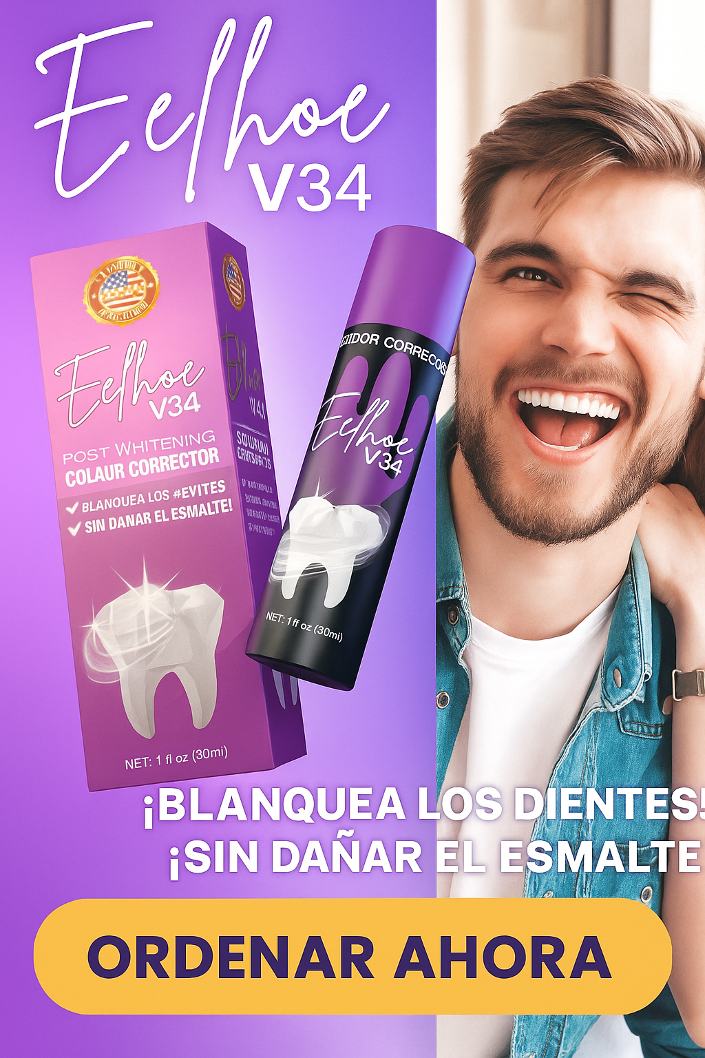 EELHOE v34 blanqueador dental